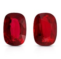 6.08 ct Cushion Red Natural Ruby
