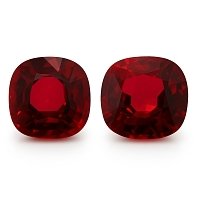 2.56 ct Cushion Red Natural Ruby