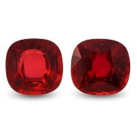 2.45 ct Cushion Red Natural Ruby