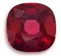 1.19 ct Cushion Red Natural Ruby