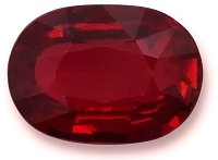 3.07 ct Oval Red Natural Ruby