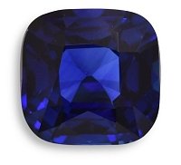 6.42 ct Cushion Blue Natural Sapphire