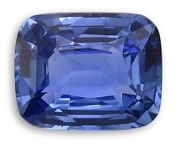 2.08 ct Cushion Blue Natural Sapphire