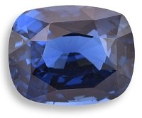 7.59 ct Cushion Blue Natural Sapphire