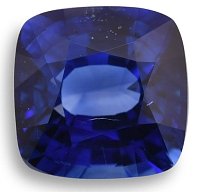 5.63 ct Cushion Blue Natural Sapphire