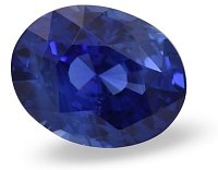 4.14 ct Oval Blue Natural Sapphire