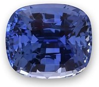 4.53 ct Cushion Blue Natural Sapphire