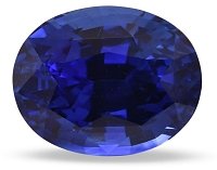 8.09 ct Oval Blue Natural Sapphire