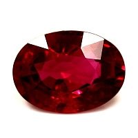 1.04 ct Oval Red Natural Ruby