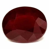 2.88 ct Oval Red Natural Ruby