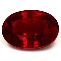 1.01 ct Oval Red Natural Ruby
