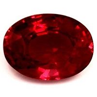 1.12 ct Oval Red Natural Ruby