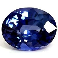 1.04 ct Oval Blue Natural Sapphire