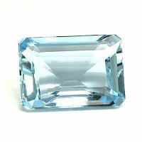 6.41 ct Emerald Blue Natural Aquamarine