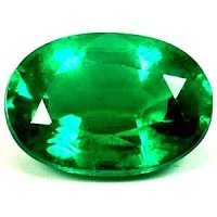 0.77 ct Oval Green Natural Emerald