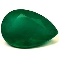 2.28 ct Pear Green Natural Emerald