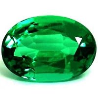 0.77 ct Oval Green Natural Emerald
