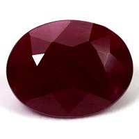 5.42 ct Oval Red Natural Ruby