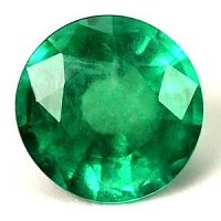 1.68 ct Round Green Natural Emerald