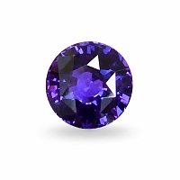 2.19 ct Round Purple Natural Sapphire