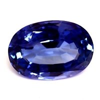 2.91 ct Oval Blue Natural Sapphire