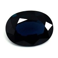 1.34 ct Oval Blue Natural Sapphire