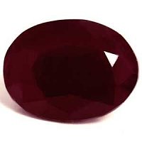 1.26 ct Oval Red Natural Ruby