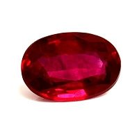 0.49 ct Oval Red Natural Ruby