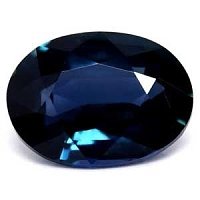 2.06 ct Oval Blue Natural Sapphire