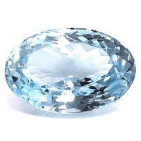 6.66 ct Oval Blue Natural Aquamarine