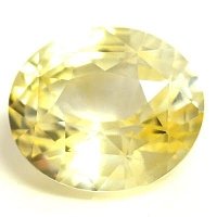 5.10 ct Oval Yellow Natural Sapphire