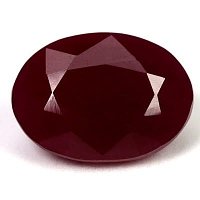 4.46 ct Oval Red Natural Ruby