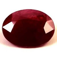 2.49 ct Oval Red Natural Ruby