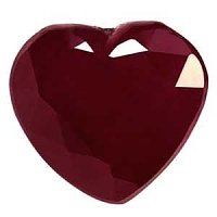 1.12 ct Heart Red Natural Ruby