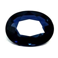 1.25 ct Oval Blue Natural Sapphire