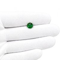 1.59 ct Round Green Natural Emerald