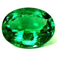 2.96 ct Oval Green Natural Emerald