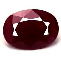 3.35 ct Oval Red Natural Ruby