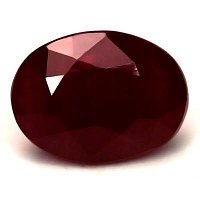 2.38 ct Oval Red Natural Ruby