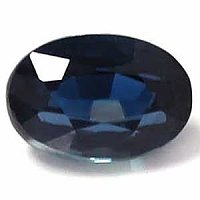 1.38 ct Oval Blue Natural Sapphire