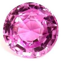 1.18 ct Round Pink Natural Sapphire