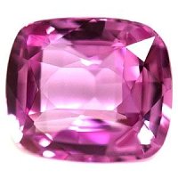1.52 ct Cushion Pink Natural Sapphire