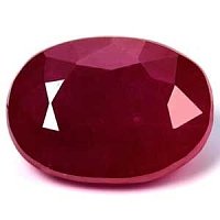 4.42 ct Oval Red Natural Ruby