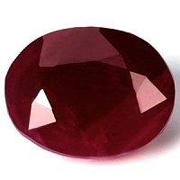 3.18 ct Oval Red Natural Ruby