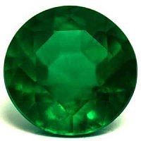 1.97 ct Round Green Natural Emerald