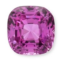 1.59 ct Cushion Pink Natural Sapphire
