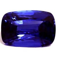 2.42 ct Cushion Blue Natural Sapphire