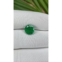 2.36 ct Round Green Natural Emerald