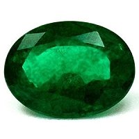 1.15 ct Oval Green Natural Emerald