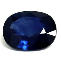 1.90 ct Oval Blue Natural Sapphire